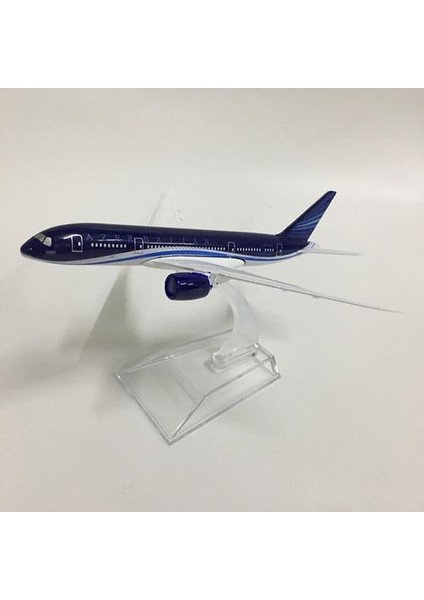 16 cm Azerbaycan Boeing 787 Uçak Modeli Uçak Modeli Uçak Modeli Diecast Metal Uçaklar Modeli 1: 400 Düzlem Oyuncak | Diecasts oyuncak Araçlar