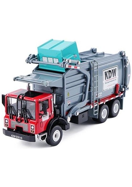 Alaşım Diecast Namlued Çöp Taşıyıcı Kamyon 1:24 Atık Malzeme Taşıyıcı Araç Modeli Hobi Oyuncaklar Çocuklar Için Noel Hediyesi | Diecasts oyuncak Araçlar