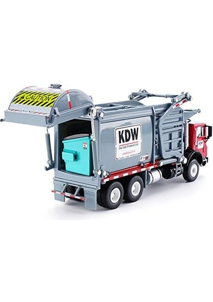 Alaşım Diecast Namlued Çöp Taşıyıcı Kamyon 1:24 Atık Malzeme Taşıyıcı Araç Modeli Hobi Oyuncaklar Çocuklar Için Noel Hediyesi | Diecasts oyuncak Araçlar modelleri