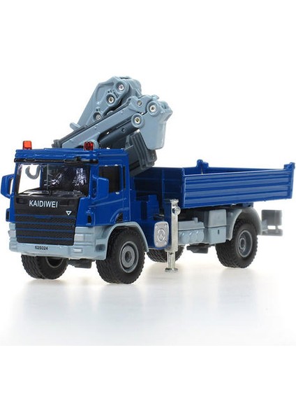 1:50 Derli Kamyon Vinç Tekerlekli Yükleyici Dökücü Metal Model Inşaat Oyuncak | Diecasts oyuncak Araçlar