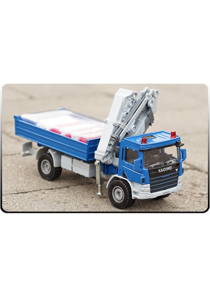 1:50 Derli Kamyon Vinç Tekerlekli Yükleyici Dökücü Metal Model Inşaat Oyuncak | Diecasts oyuncak Araçlar