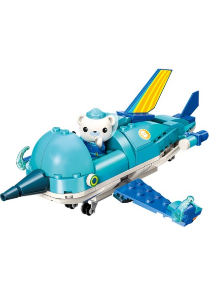 Model Gemi Tekne Oyuncaklar Octonauts Oyun Seti Dıy Eğitim Erkek Doğum Günü Hediyesi | Istifleme Blokları