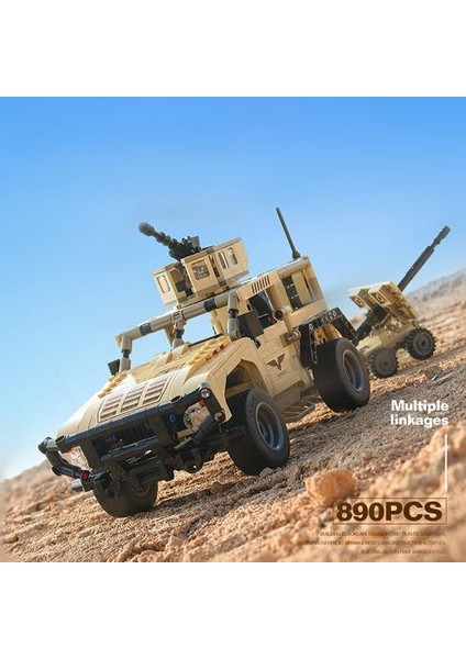 890 Adet Askeri Yapı Taşları Ordu Zırhlı Kuvvetler Saldırı Araç Swat Tank Dünya Savaşı Iı Asker Tuğla Oyuncaklar Hediyeler | Bloklar