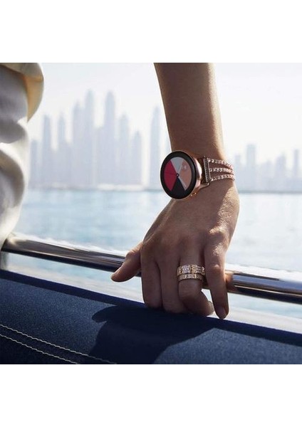 Garmin Vivoactive Watch Band Için Bilezik Hızlı Yayın Metal Bling Kadın Bileklik Kayışı Garmin Vivomove | Izle Bantları modelleri