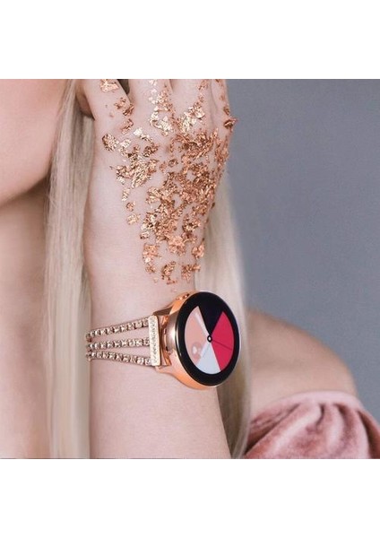 Garmin Vivoactive Watch Band Için Bilezik Hızlı Yayın Metal Bling Kadın Bileklik Kayışı Garmin Vivomove | Izle Bantları fırsatları