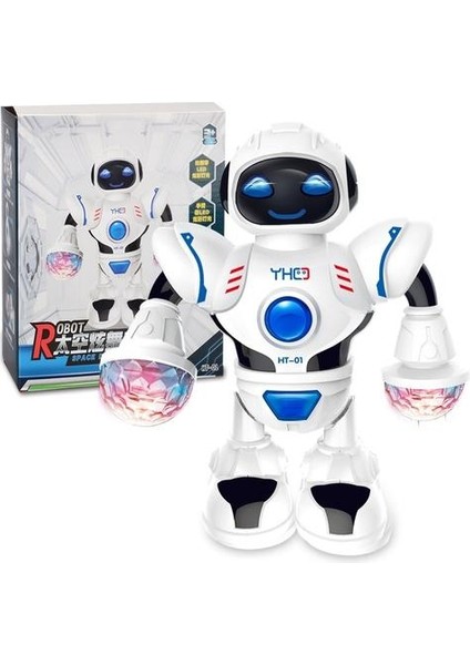 Uzay Göz Kamaştırıcı Müzik Robot Parlak Erkek Eğitici Oyuncaklar Elektronik Yürüyüş Dans Akıllı Alan Robot Çocuklar Müzik Robot Kız Oyuncaklar | Elektronik Evcil Hayvanlar fiyatları