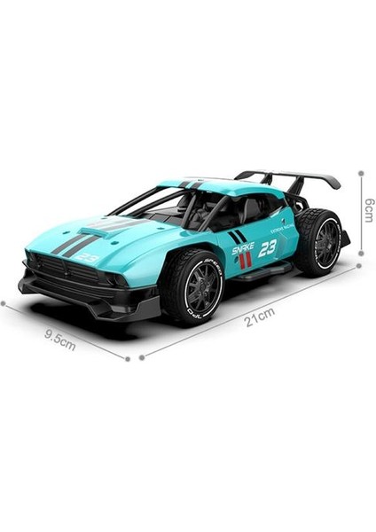 Rc Arabalar 2WD 1:24 Ölçekli Alaşım Uzaktan Kumanda Araba 2.4 Ghz Yüksek Hızlı Yarış Araba Off Road Rc Sürüklenme Araba Araç Oyuncaklar Çocuklar Için | Rc Arabalar (Mavi) fiyatları