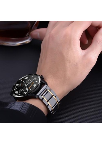 Askı Samsung Galaxy Watch Band Lüks Seramik Askı Için Huawei Bilezik | Izle Bantları modelleri