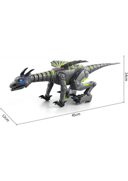 [komik] Jurassic Elektrikli Dinozorlar Model Oyuncaklar Simülasyon Yürüyüş Dinozor Robot ile Işık Ses Salıncak Müzik Dinozor Oyuncak Hediye | Aksiyon Figürleri