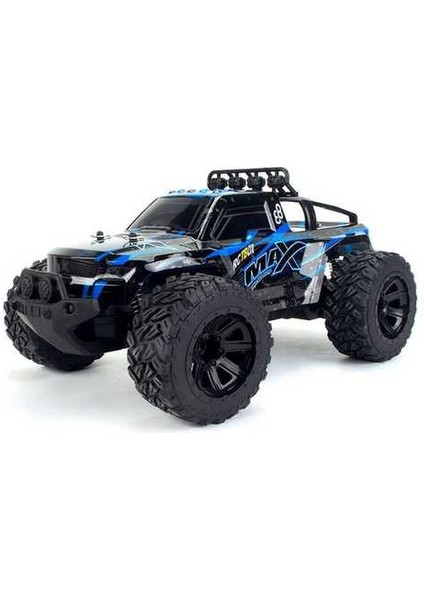 2WD 1/14 60 Km / S Yüksek Hızlı Elektrikli Uzaktan Kumanda Araba Kamyon Off Road Araç Buggs Rc Yarış Araba Elektronik Oyuncak | Rc Arabalar (Mavi)