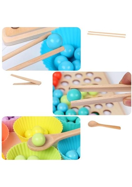 Çocuklar Erken Öğrenme Eğitim Montessori Renk Sıralama Ahşap Oyuncaklar Eller Beyin Eğitim Klip Boncuk Matematik Oyuncak Oyunu Çocuklar Için | Matematik Oyuncakları