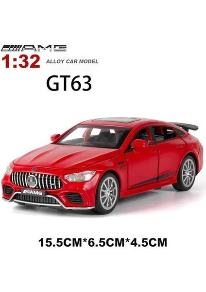 Yeni 1:32 Benz Amg GT63 Alaşım Araba Modeli Diecasts Oyuncak Araçlar Arabalar 6 Kapılar Açılan Eğitim Auto Oyuncaklar Çocuklar Için Hediyeler Çocuk | Diecasts oyuncak Araçlar