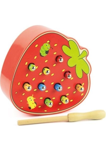 Solucanı Yakalayın Oyunu Montessori Ahşap Oyuncaklar Bebek Hafıza Eğitim Eşleştirme Çifti Oyunu Ahşap Çocuk Hediyeler Için Ahşap Mathtoys | Matematik Oyuncakları