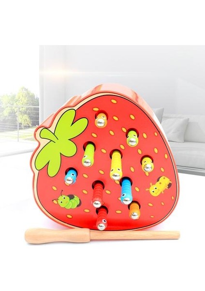 Solucanı Yakalayın Oyunu Montessori Ahşap Oyuncaklar Bebek Hafıza Eğitim Eşleştirme Çifti Oyunu Ahşap Çocuk Hediyeler Için Ahşap Mathtoys | Matematik Oyuncakları modelleri