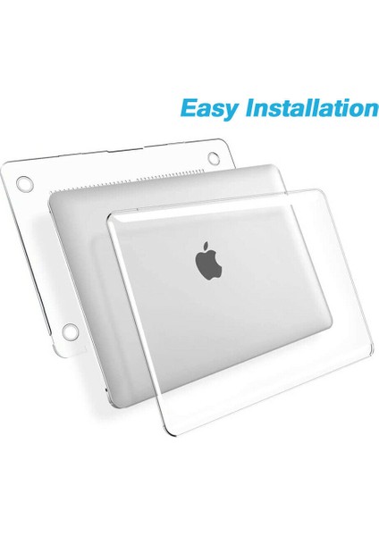 Macbook Pro 14.2 İnç A2442 / A2779 / A992 / A2918 / A3112 / A3185 / A3401 Kasa koruma SİMLİ parlak şeffaf