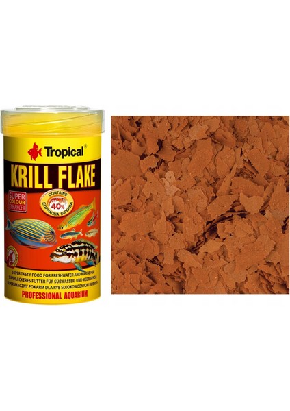 Krill Flake Balık Yemi 100 gr