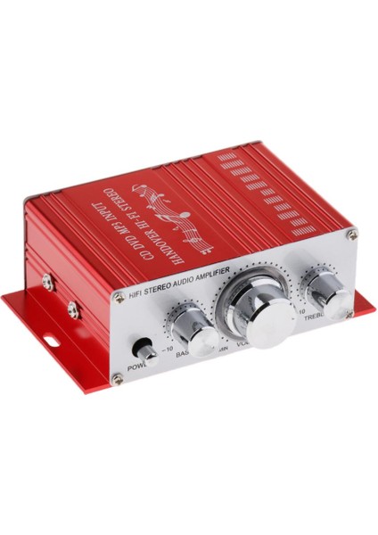 Dc 12V Mini Stereo Ses Hoparlör Amplifikatörü Bas Tiz Hacim Kontrolü (Yurt Dışından)