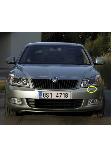 Skoda Octavia 2 A6 2009-2013 Ön Tampon Sol Far Yıkama Jeti Pompası Kapağı 1Z0955109A