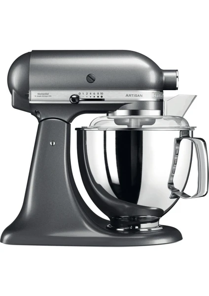 Kitchenaid 5KSM175PSEMS Artisan 4.8 Litre Mutfak Şefi -  Medallion Silver