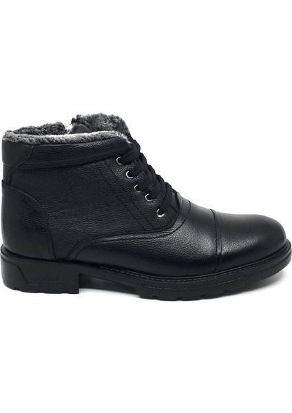 Deri Erkek Günlük Kışlık Rahat Içi Kürklü Suya ve Soğuğa Dayanıklı Fermuarlı Bot 39-45 fiyatları