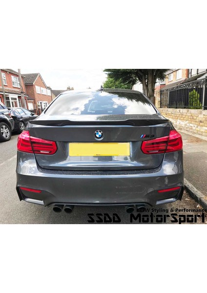 Bmw 3 Serisi F30-F80 M4 Style Spoiler (Plastik) (2012-2018)