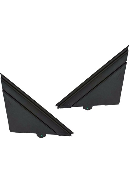 2pcs Araba Kapısı Ayna Bayrağı Fiat Için Uygun 500 2012-2019 1SH17KX7AA Mat Siyah