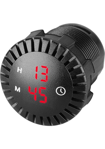 12V/24V Touch Dijital Saat 24 Saat Yükseklik Kamyon Kırmızı Işık Için Dayanıklı Uyum