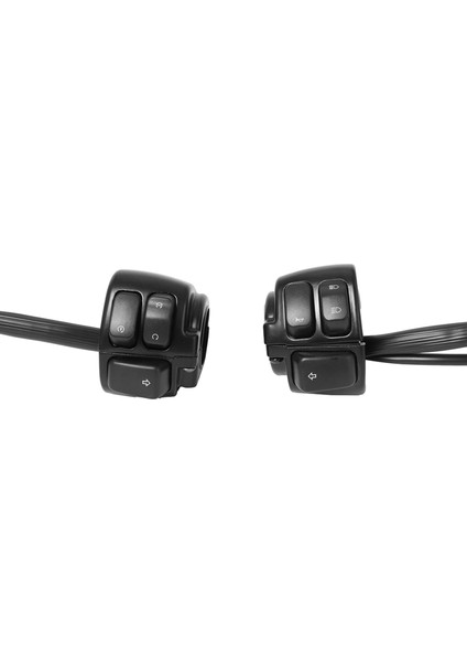 1 "25MM Motosiklet Gidon Anahtarı Kablo Demeti Harley Softail Black'e Uyuyor fiyatları