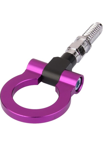 Alüminyum Araba Römork Kanca Göz Çekme Çekme Yarışı Ön Arka Avrupa Model Araba Mor Için fırsatları