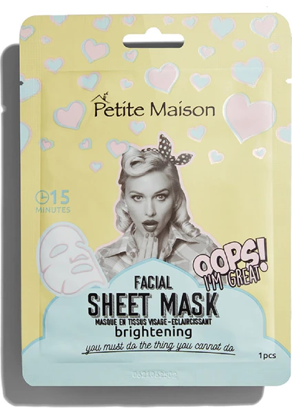 Petite Maison Aydınlatıcı Kağıt Maske 25 ml