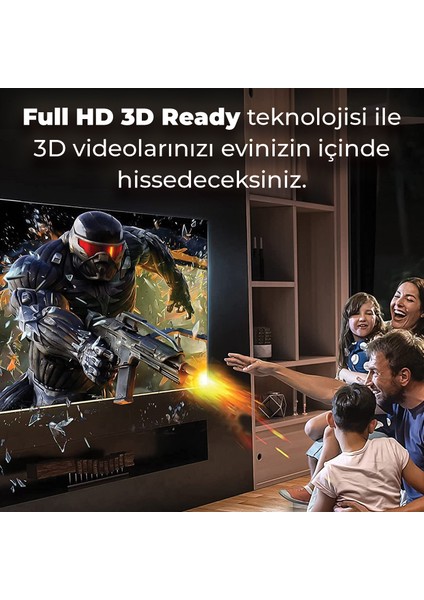 PHD05 8K@60Hz HDMI 2.1 Ethernet 48Gbps. Veri Aktarım - eARC - 3D Ready Destekli Altın Kaplama 5 Metre HDMI Kablo