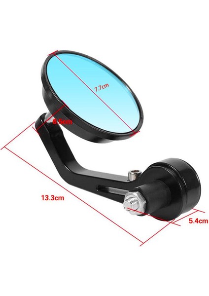 7/8 "gidon Motosiklet Kirli Bisikletler Için Arka Görünüm Yan Ayna Motosiklet Aynası(Yurt Dışından) fırsatları