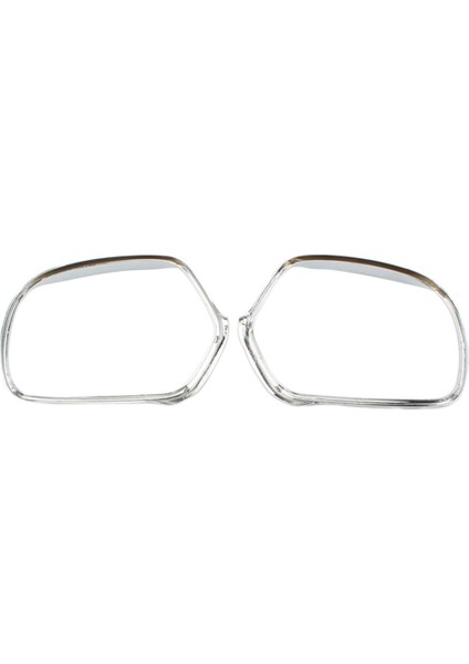 Honda Goldwing Için Krom Kaplamalı Plastik Ayna Trim Halkalar Dekor Kapağı