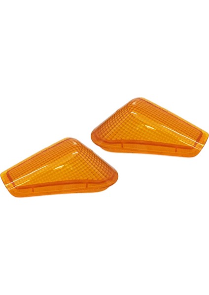 ZZR250 Için 2x Amber Ön Turn Göstergesi Sinyal Işık Karıştırıcı Lens