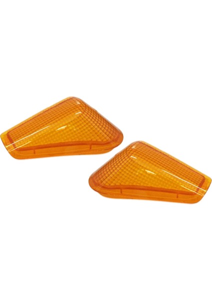 ZZR250 Için 2x Amber Ön Turn Göstergesi Sinyal Işık Karıştırıcı Lens