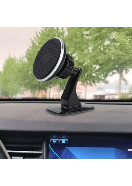 Araba Telefon Mount Manyetik 360 Döndür El Handfree Arama Emme Kupası Ön Cam Kısa Tür