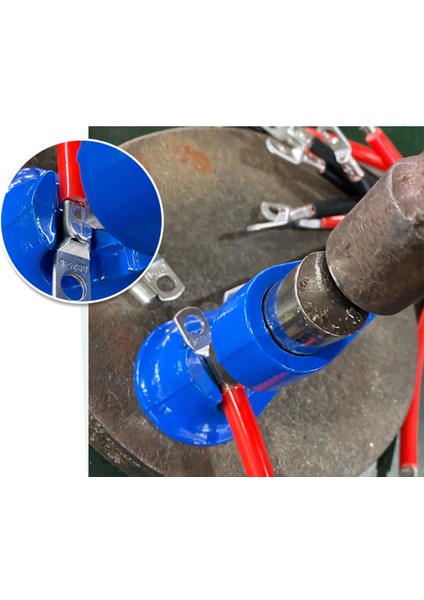 Hammer Lug Crimper Alet Çelik Crimps Pil ve Kaynak Kablolarına Uygun indirimleri