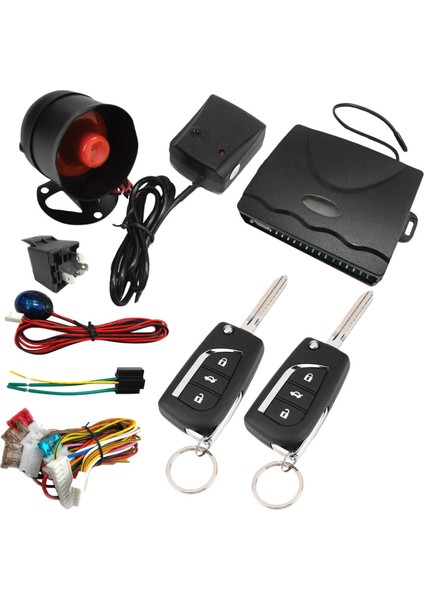 Şok Sensörü ile Evrensel Anahtarsız Giriş Sistemi Araba Alarm Güvenlik Sistemi(Yurt Dışından) fiyatları