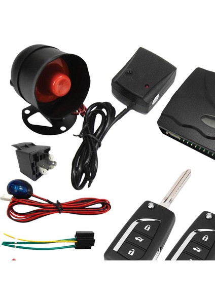Şok Sensörü ile Evrensel Anahtarsız Giriş Sistemi Araba Alarm Güvenlik Sistemi(Yurt Dışından) indirimleri