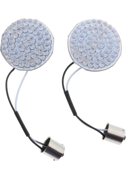 2 Adet Kırmızı LED Dönüş Sinyalleri Panel Değiştirme Motosiklet indirimleri