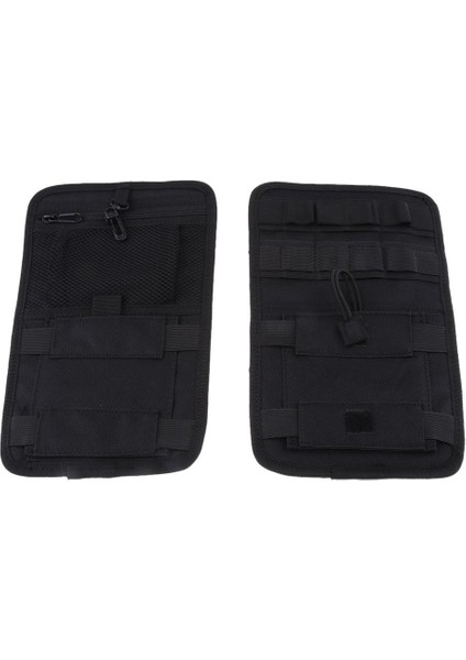 Harley Touring Modelleri Için 1 Çift Saddlebag Depolama Dahili Organizatör