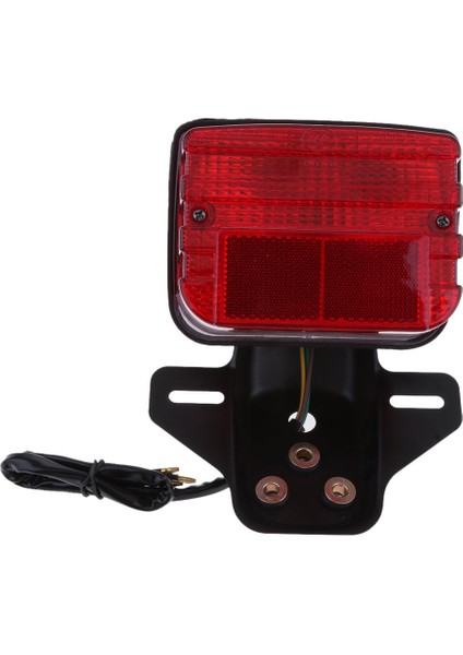 Motosiklet Kuyruk Işığı 12V Honda CT70 CT90 CG125 Için/ Metal Braket Ampul ile fiyatları