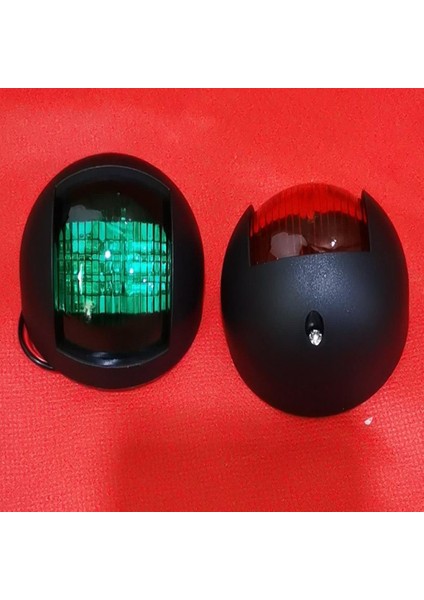 2x LED Yat Deniz Navigasyon Lambası Su Geçirmez Siginal Işığı Dayanıklı