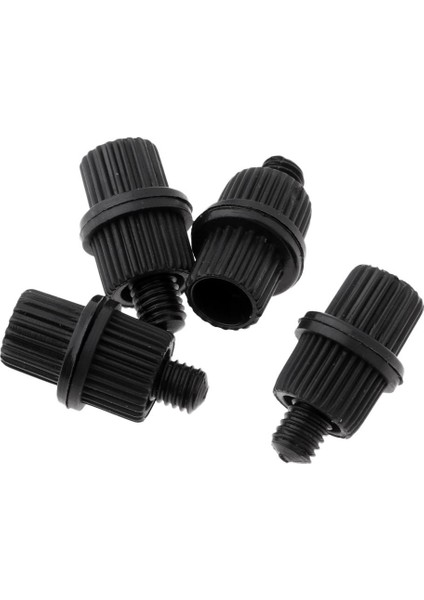 4pcs Motosiklet Plakası Taşıma Vidaları Cıvatalar - Siyah