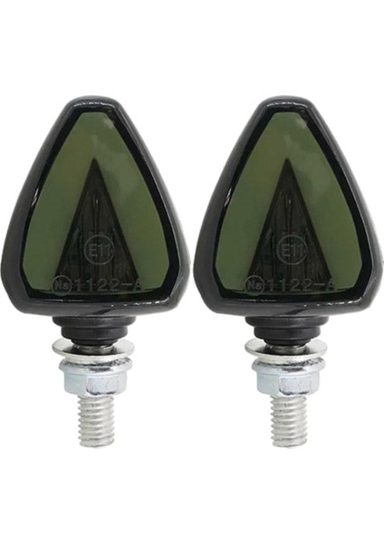 Universal Motosiklet Motosiklet Modifiye Dönüş Sinyal Işıkları Göz Kırpma LED Lamba