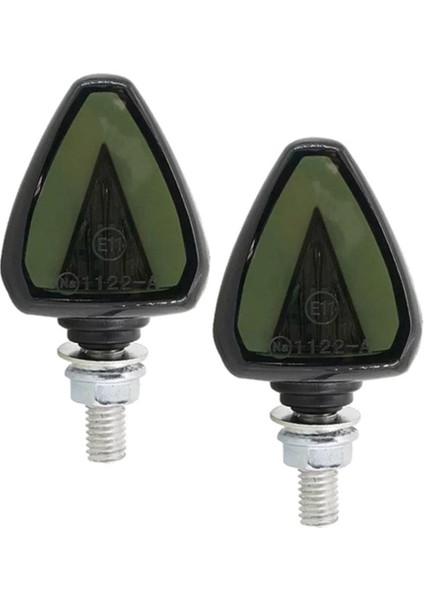 Universal Motosiklet Motosiklet Modifiye Dönüş Sinyal Işıkları Göz Kırpma LED Lamba fırsatları