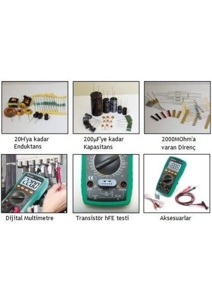 Proskit Mt-5211 Digital Lcr Multimetre fırsatları