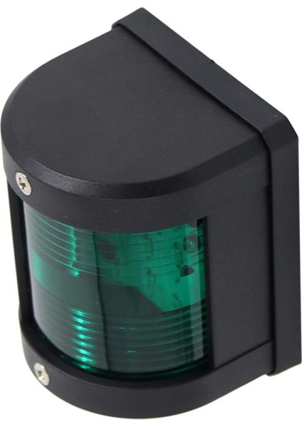 12V LED Yeşil Kıç Işık Yan Montajı 135 ° Su Geçirmez Navigasyon Işığı fırsatları