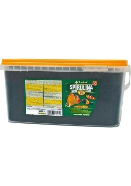 Super Spirulina Forte Mini Gran Balık Yemi 100 gr