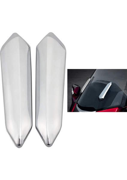 2 Adet Motosiklet Ön Cam Aent Trim Parçaları Değiştirme Aksesuar indirimleri